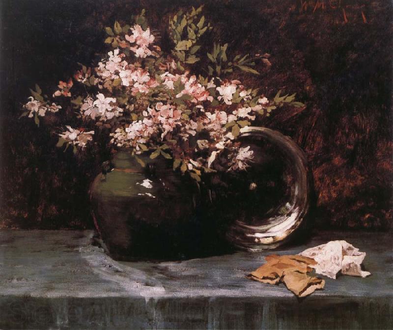 William Merritt Chase Rhododendron Spain oil painting art